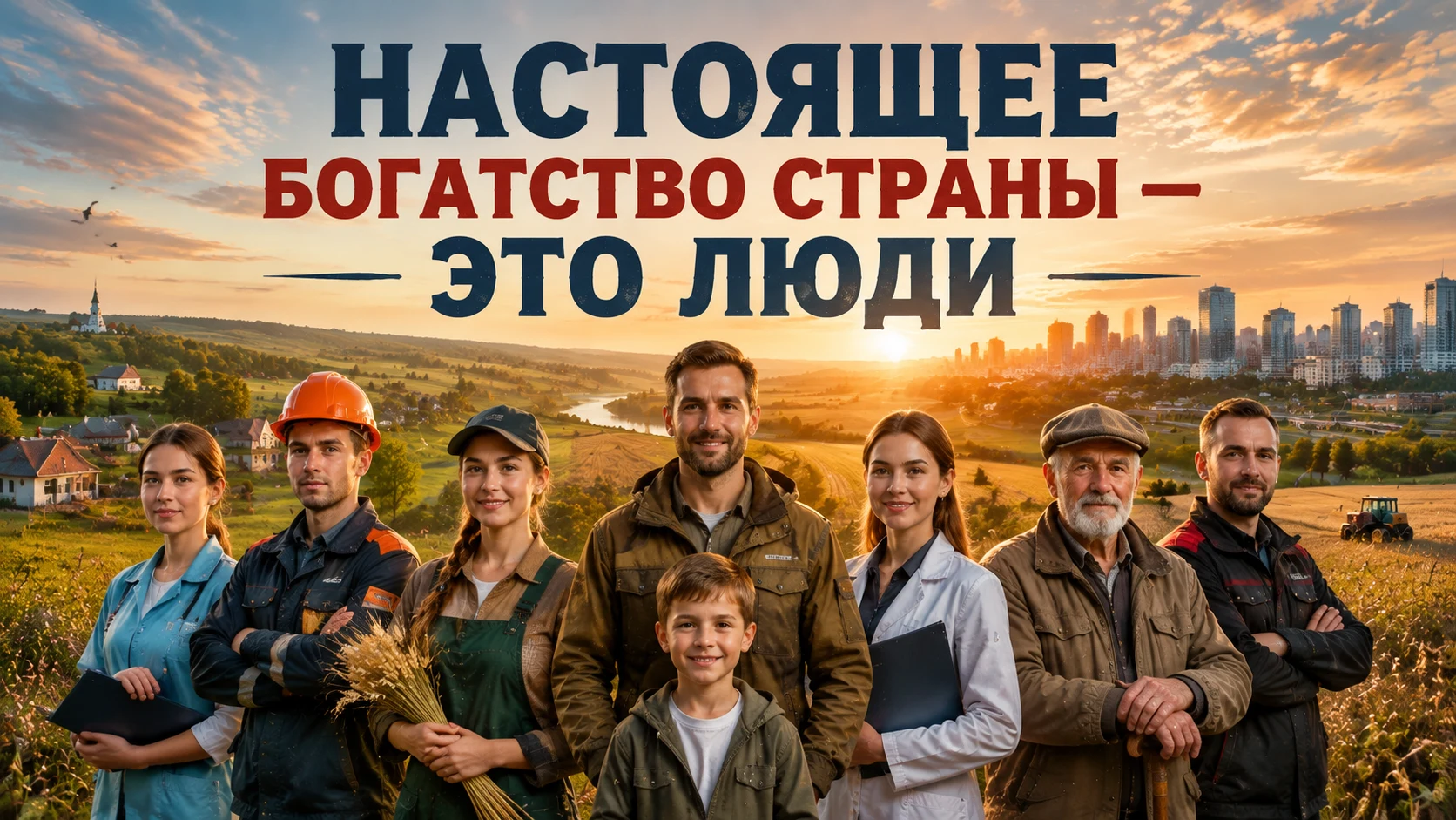 Настоящее богатство страны — это люди